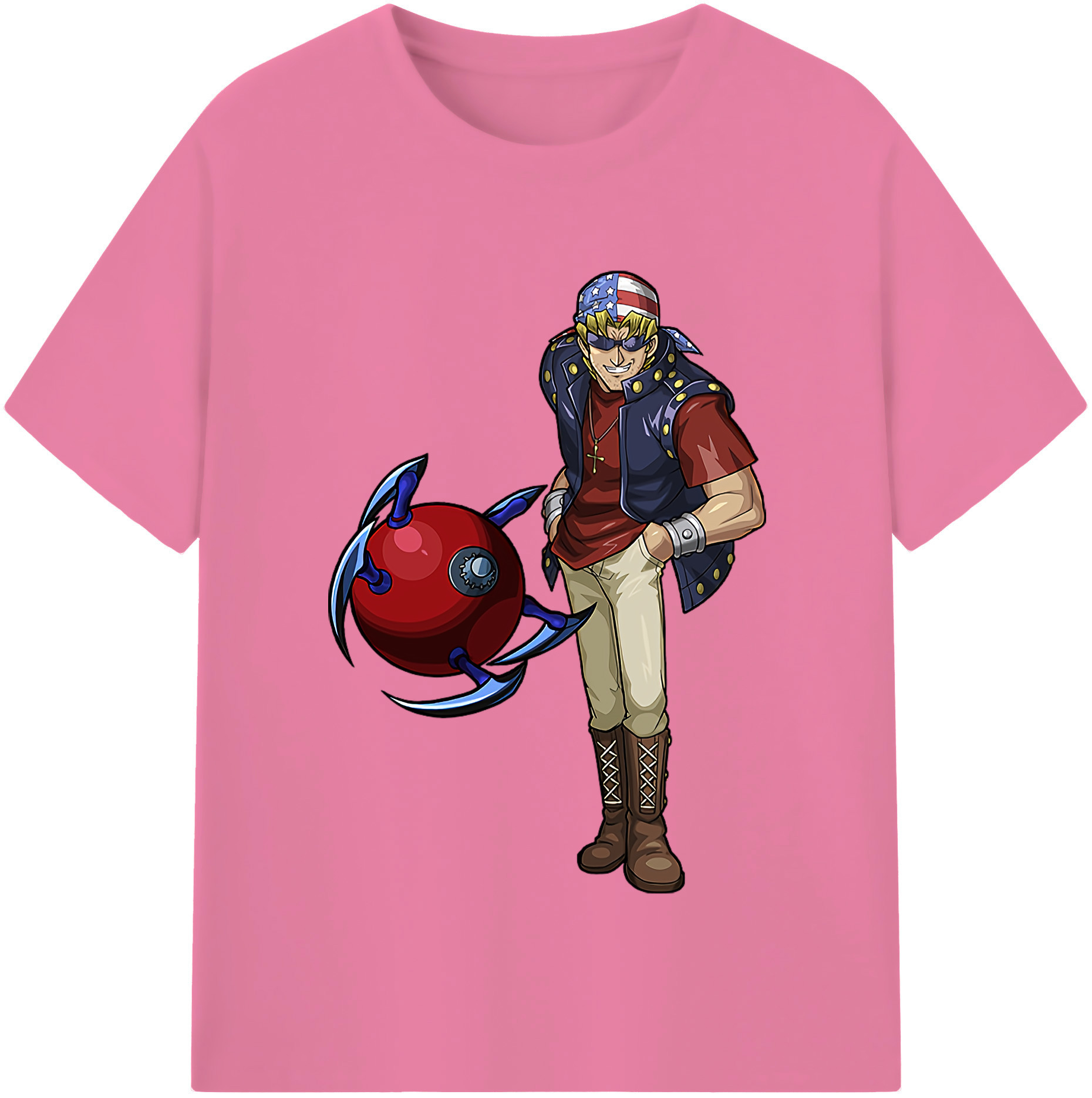（画像用） 遊☆戯☆王 Yu-Gi-Oh! 綿100％半袖Tシャツ（フロントプリント）